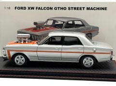 1:18 Ford XW Falcon GTHO Street Machine Silver - Autoart