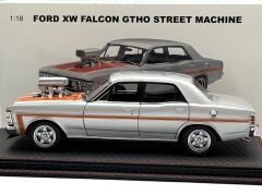 1:18 Ford XW Falcon GTHO Street Machine Silver - Autoart