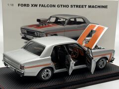 1:18 Ford XW Falcon GTHO Street Machine Silver - Autoart