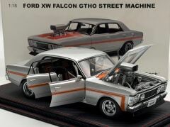 1:18 Ford XW Falcon GTHO Street Machine Silver - Autoart