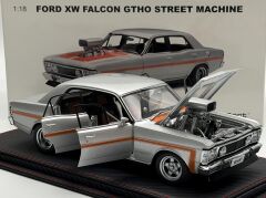 1:18 Ford XW Falcon GTHO Street Machine Silver - Autoart