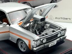 1:18 Ford XW Falcon GTHO Street Machine Silver - Autoart