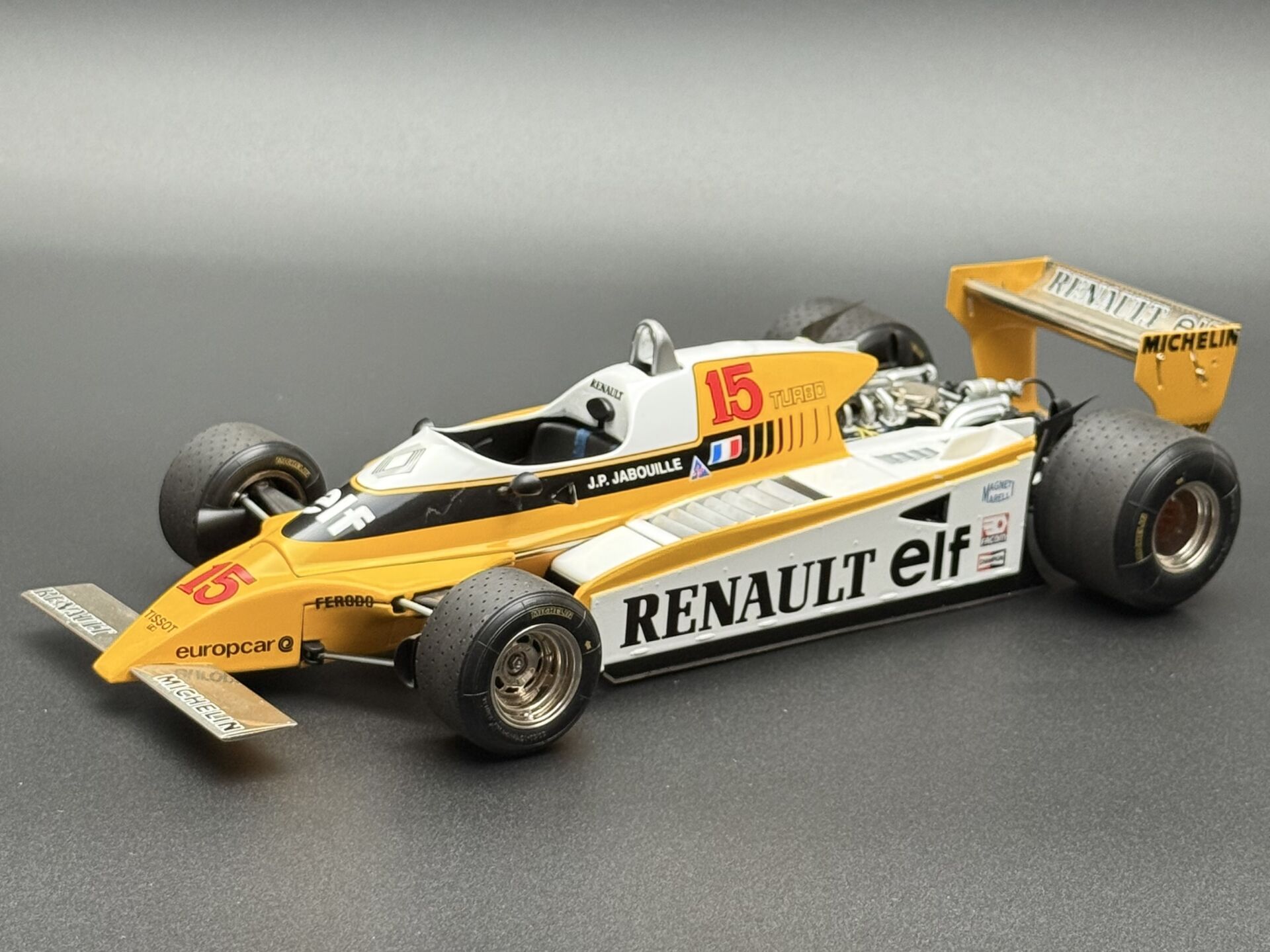 1:18 Renault RE-20 Turbo JABOUILLE 1980 - Exoto Grand Prix Classics