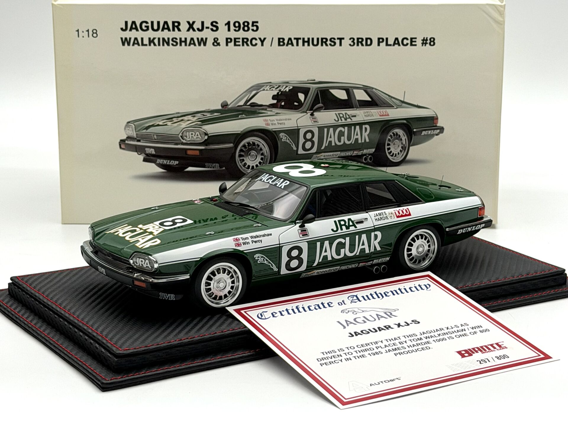 1:18 Jaguar XJ-S Bathurst 1985 Walkinshaw 88559 - Autoart