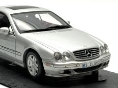 1:18 Mercedes-Benz CL 500 C215 W215 Silver Mermer Tabla - Autoart