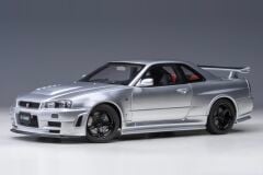 1:18 Nissan Skyline GT-R R34 Z Tune 2002 Silver - Autoart