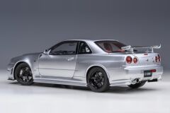 1:18 Nissan Skyline GT-R R34 Z Tune 2002 Silver - Autoart