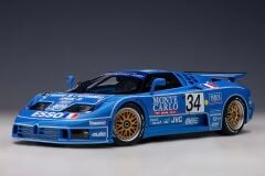 1:18 Bugatti EB110 Le Mans 1994 French Racing Blue - Autoart