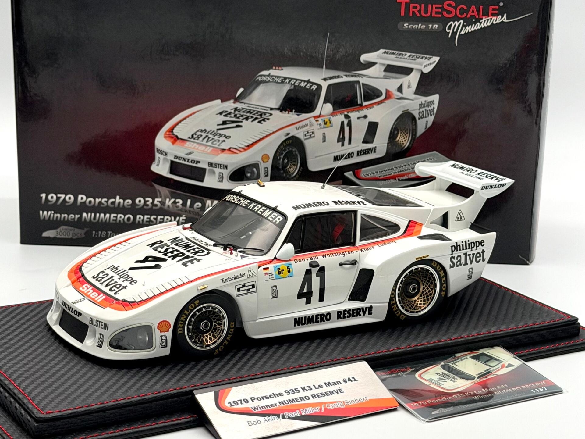 1:18 Porsche 935 K3 #41 Le Mans Winner 1979 - True Scale