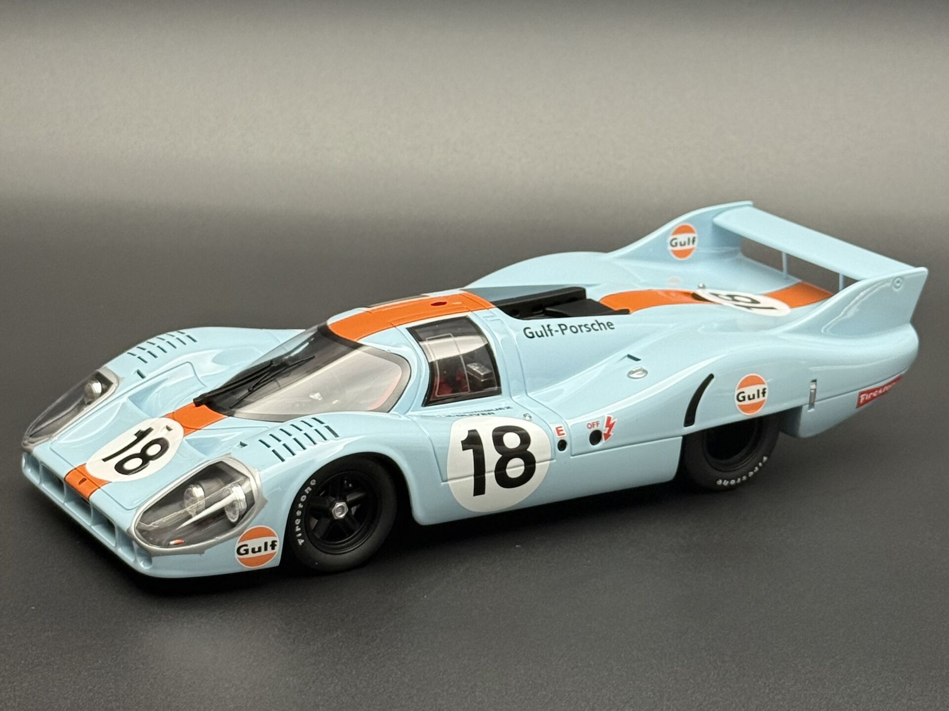 1:18 Porsche 917 LH #18 24H Le Mans 1971 GULF - CMR
