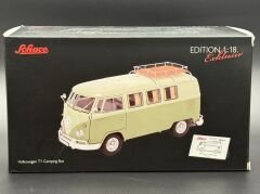 1:18 Volkswagen T1 Camping Bus 1959 Green - Schuco Exclusive