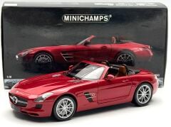 1:18 Mercedes-Benz SLS 6.3 AMG R197 Roadster Red - Minichamps
