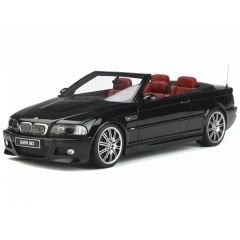 1:18 BMW M3 E46 Cabriolet Jet Black OT380 - Otto Mobile
