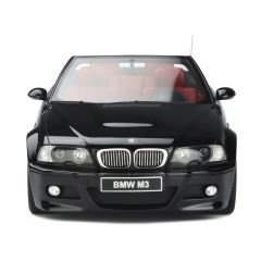 1:18 BMW M3 E46 Cabriolet Jet Black OT380 - Otto Mobile