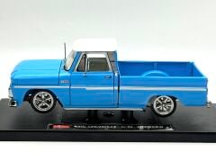 1:18 Chevrolet C-10 Pick Up Lowrider 1965 Blue - Sun Star