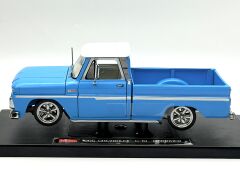 1:18 Chevrolet C-10 Pick Up Lowrider 1965 Blue - Sun Star