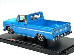 1:18 Chevrolet C-10 Pick Up Lowrider 1965 Blue - Sun Star