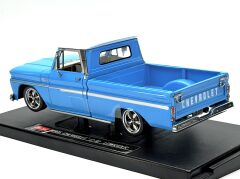1:18 Chevrolet C-10 Pick Up Lowrider 1965 Blue - Sun Star