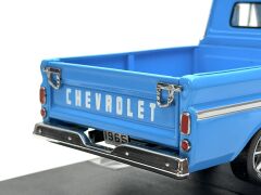1:18 Chevrolet C-10 Pick Up Lowrider 1965 Blue - Sun Star