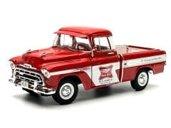 1:18 Chevrolet Cameo Pick Up 1957 Miller Red - Auto World