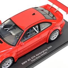 1:18 BMW M3 GTR 24H Nürburgring Plain Body 2005 - Autoart