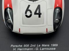 1:18 Porsche 908 2nd Position Le Mans 1969 Hermann - Spark