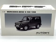 1:18 Mercedes-Benz G500 SWB 1998 Black 76111 - Autoart