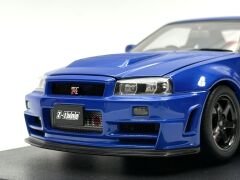 1:18 Nissan Skyline GT-R R34 Z Tune Bayside Blue - Autoart