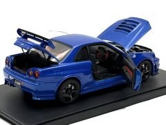 1:18 Nissan Skyline GT-R R34 Z Tune Bayside Blue - Autoart