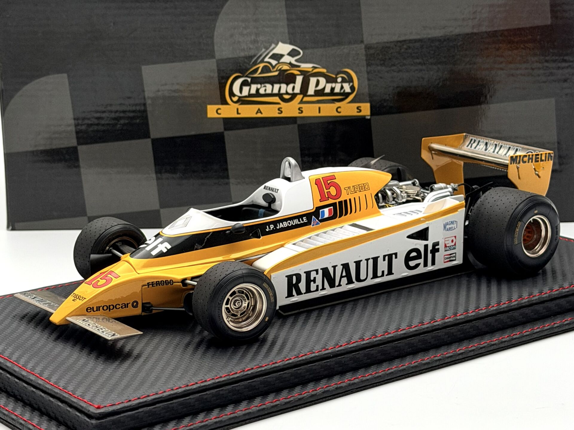 1:18 Renault RE-20 Turbo JABOUILLE 1980 - Exoto Grand Prix Classics
