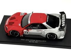 1:18 Nissan GT-R R34 Nismo 2003 JGTC Test Car #23 80380 -Autoart