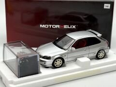 1:18 Honda Civic Type R EK9 Vogue Silver Metallic - Motorhelix