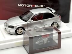 1:18 Honda Civic Type R EK9 Vogue Silver Metallic - Motorhelix