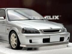 1:18 Honda Civic Type R EK9 Vogue Silver Metallic - Motorhelix