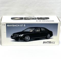 1:18 Ölçek Maybach 57S Black 2005 - Autoart Millennium