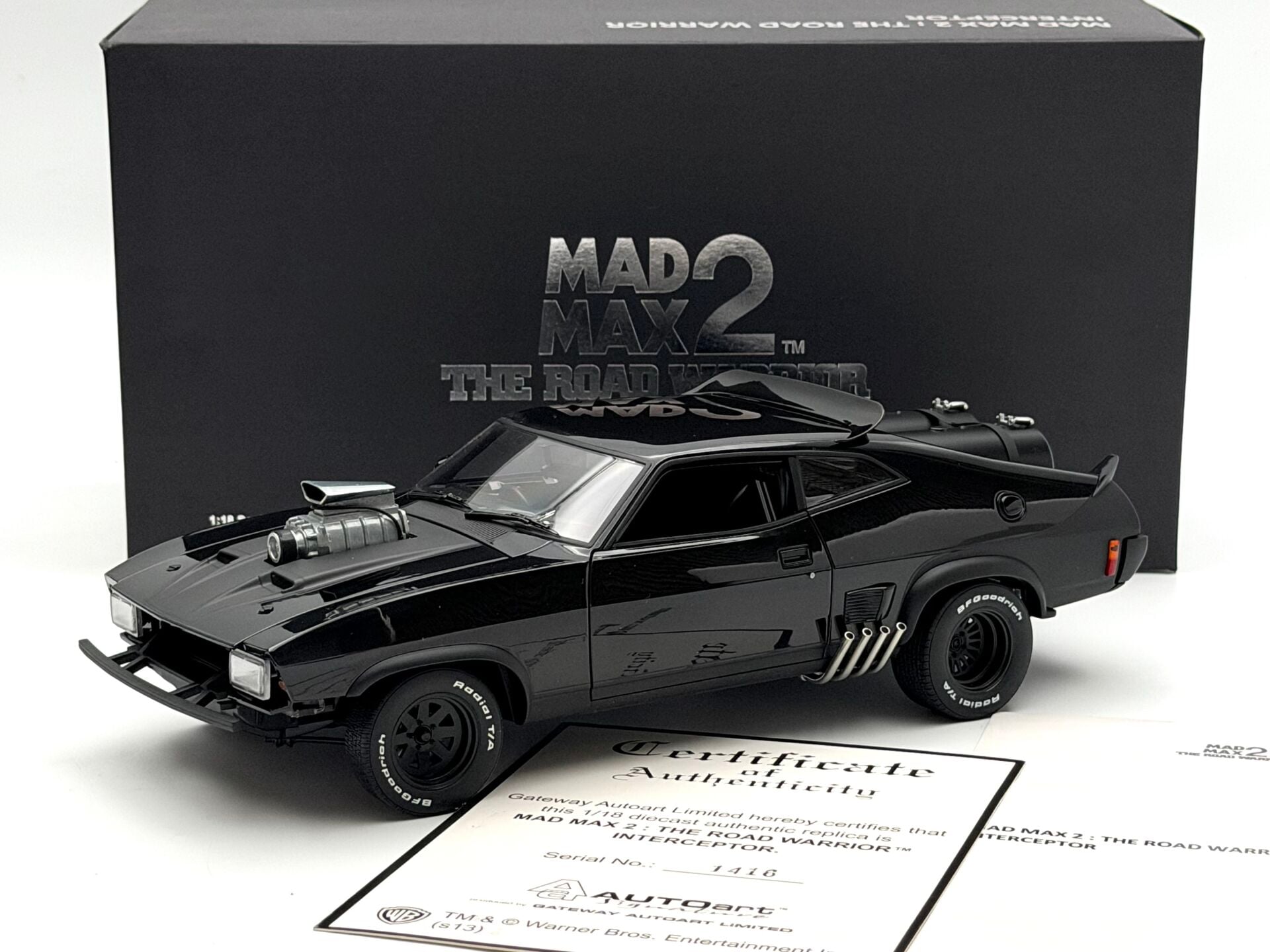 1:18 Mad Max 2 The Road Warrior Interceptor Upgraded  - Autoart