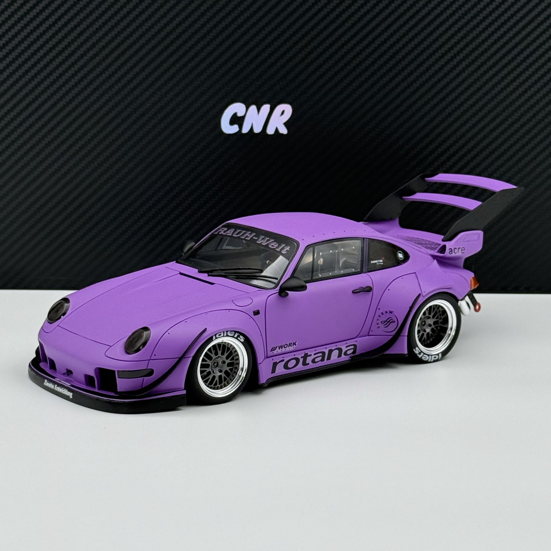 1:18 Porsche 911 993 RWB Rotana Purple GT737 - GT Spirit