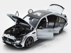 1:18 Mercedes-AMG C63 S W206 Hightech Silver 2024 - NZG