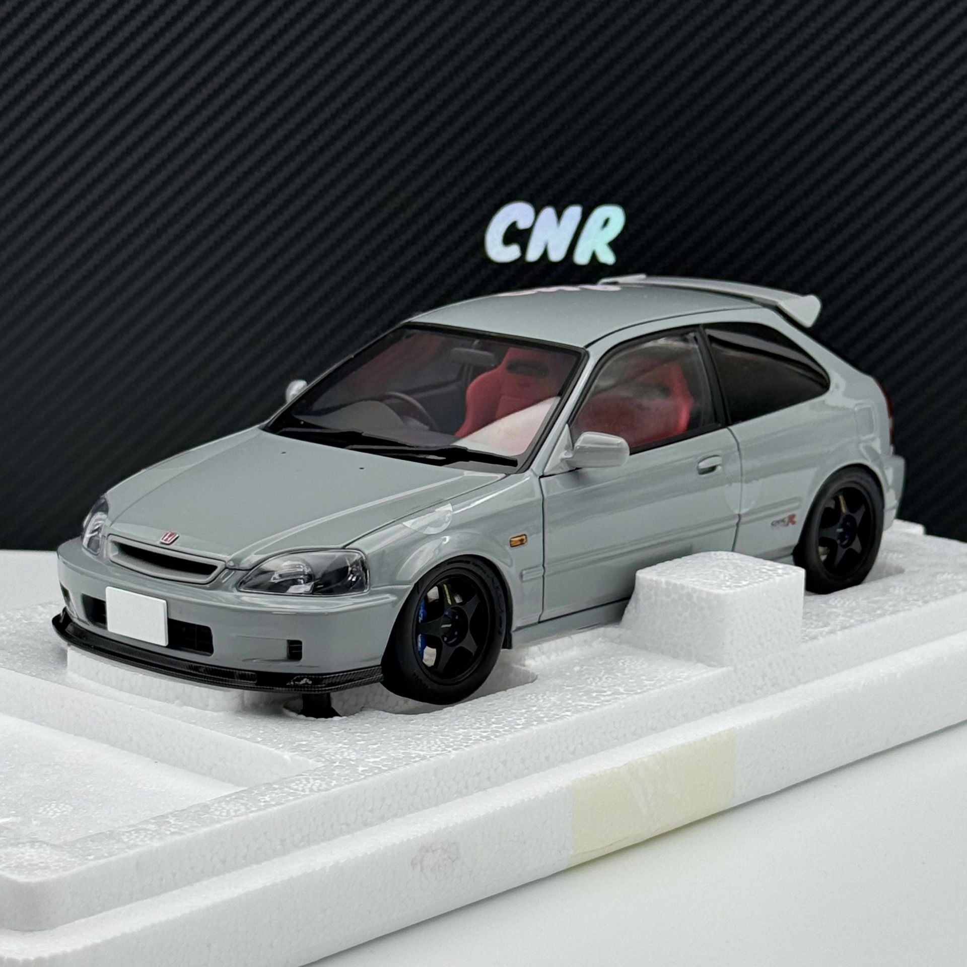 1:18 Honda Civic Type R EK9 Nardo Grey Customized - Motorhelix