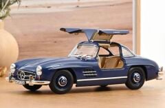 1:18 Mercedes-Benz 300 SL Blue 1957 - Norev
