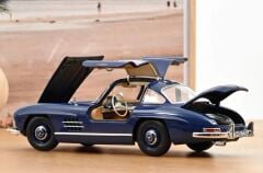 1:18 Mercedes-Benz 300 SL Blue 1957 - Norev
