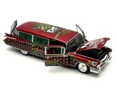 1:18 Cadillac Eldorado Hearse RAT FINK 1959 - Auto World