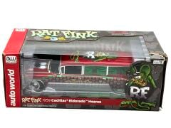 1:18 Cadillac Eldorado Hearse RAT FINK 1959 - Auto World