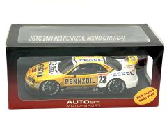 1:18 Nissan Skyline R34 Nismo JGTC 2001 Pennzoil - Autoart