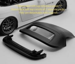 1:18 Honda S2000 AP2 BBS Wheels Dark Silver IG2590 - Ignition Model