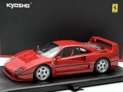 1:18 Ferrari F40 1987 Deri Tabla üzerinde Resin - Kyosho