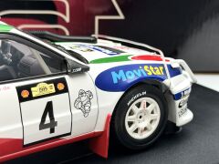 1:18 Toyota Corolla WRC Auriol #4 Safari Rally Kenya 1999 - Autoart