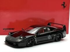 1:18 Ferrari F40 1987 Black Yeni Üretim - Kyosho