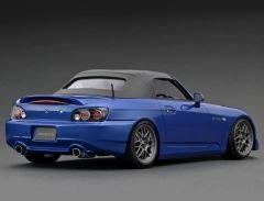 1:18 Honda S2000 AP2 Blue Metallic IG2586 - Ignition Model
