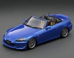 1:18 Honda S2000 AP2 Blue Metallic IG2586 - Ignition Model